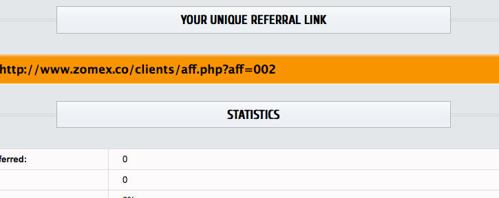affiliate program link